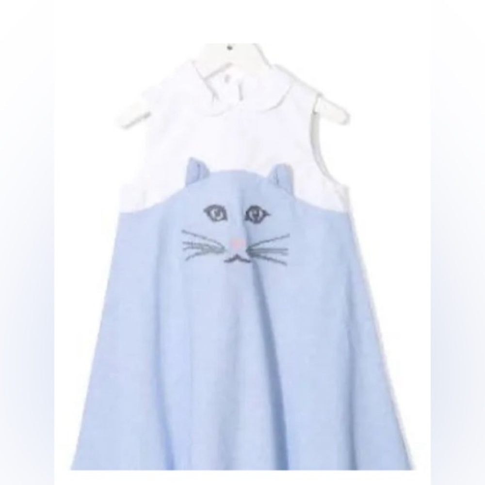 CHARABIA CAT PRINT DRESS SIZE 8A